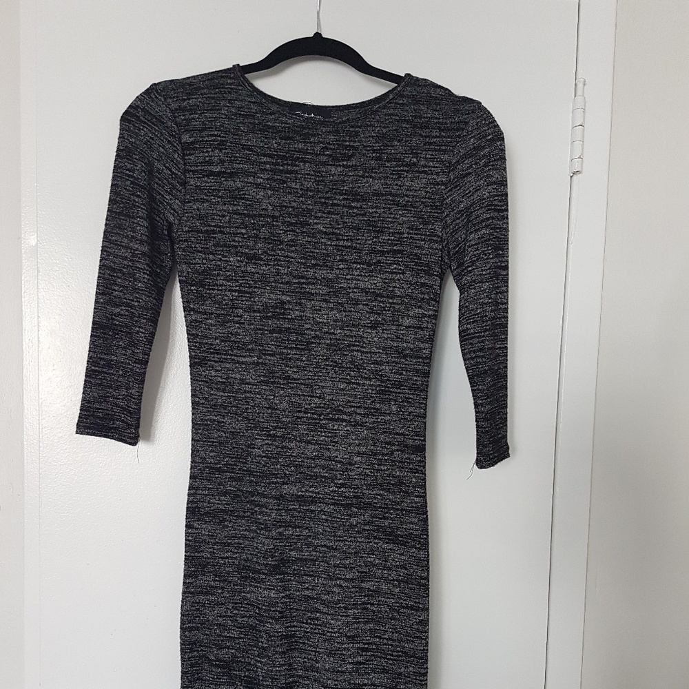Knee length long sleeve Dress